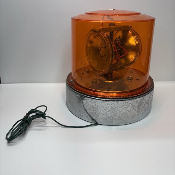 Dominion Automotive 74-5146X Teardrop Light Beacon KD Lamp Amber Emergency MiC - Picture 1 of 16